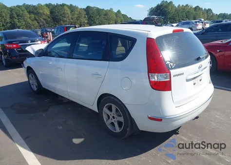 2010 Hyundai Elantra Touring Gls from USA, damaged, VIN KMHDB8AE9AU066184